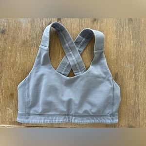 Lululemon Grey All Sports Bra - Size 4